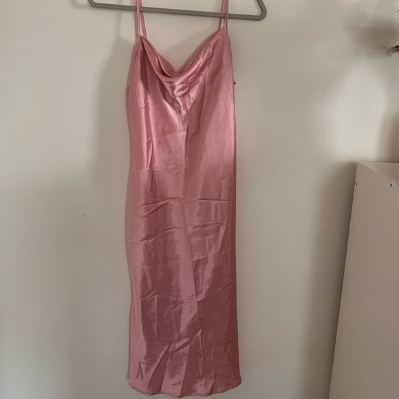 Xs silk slip dress bebe frees s-m best! - Picture 2 of 4
